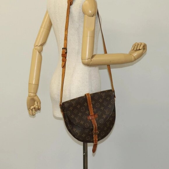 LOUIS VUITTON Monogram Chantilly GM Shoulder Bag LV Auth - Picture 15 of 16